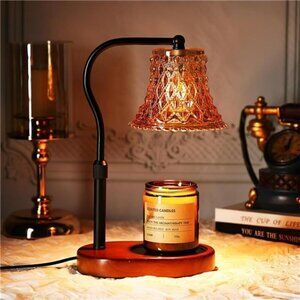 Candle Warmer Lamp with Candle Melter Electric Candle Lamp Warmer with Timer